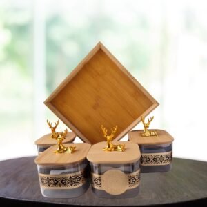 Borosilicate Glass Fluted Snack Bowl Set - Image 5