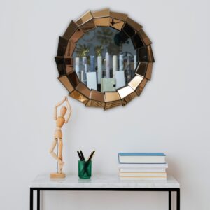Lustrous Geometric Infinity Mirror - Image 2