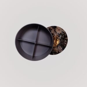 Round Shape 4 Section Multipurpose Dry Fruit Storage Container Set - Image 4