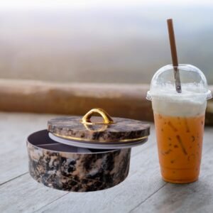 Round Shape 4 Section Multipurpose Dry Fruit Storage Container Set - Image 1