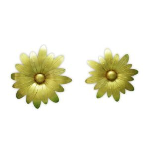 Golden Bloom Metal Wall Art Set - Image 6
