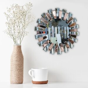 Radiant Sunburst Decorative Wall Mirror - Image 8