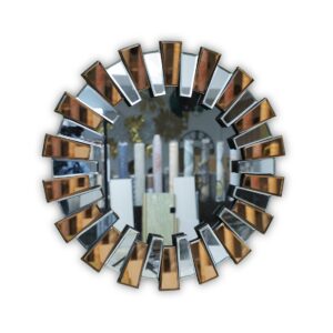 Radiant Sunburst Decorative Mirror - Image 3