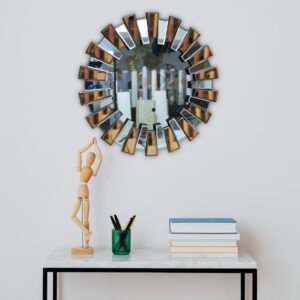 Radiant Sunburst Decorative Mirror - Image 4