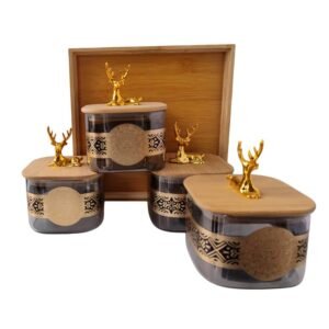 Borosilicate Glass Fluted Snack Bowl Set - Image 8