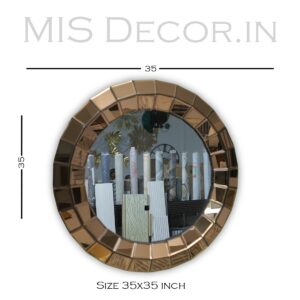 Regal Octagonal Designer Mirror - Image 3