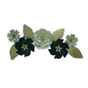 Elegant Flower and Leaf Design Wall Art - Image 5