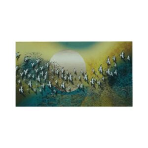 Elegant Flying Birds 3D Acrylic Wall Art - Image 6