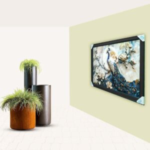 Luxury 3D Peacock Acrylic Painting - Image 1