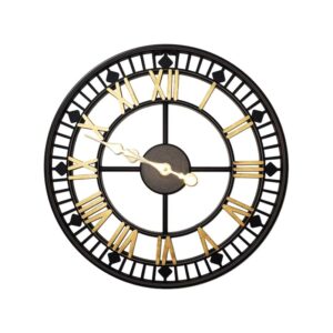 Empire Clock - Golden Round Wall Clock - Image 5