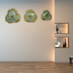 Gold and Mint Green Wall Décor - Image 4