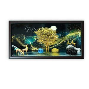 Golden Deer and Tree Design - Image 5