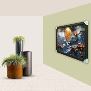 Luxury Acrylic Painting with Frame - Image 3