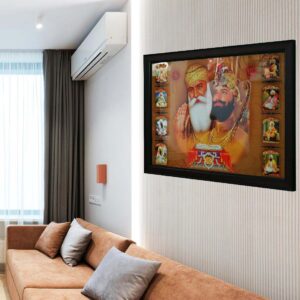 Guru Nanak & Guru Gobind Singh 3D Acrylic Wall Art - Image 5