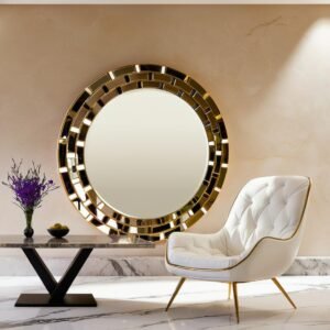 Himmering Sunburst Decorative Mirror by MIS Decor.in - Image 5