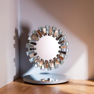 Radiant Sunburst Decorative Wall Mirror - Image 5