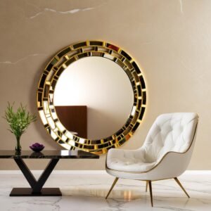 Himmering Sunburst Decorative Mirror by MIS Decor.in - Image 4
