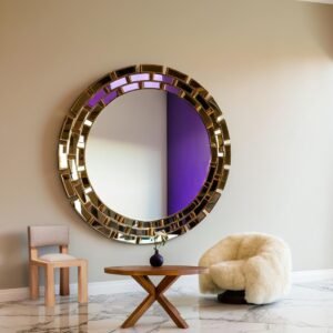 Himmering Sunburst Decorative Mirror by MIS Decor.in - Image 7