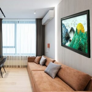 Golden Sunrise Mountain Acrylic - Image 4