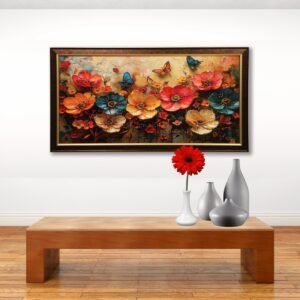 Blooming Garden with Butterflies - Image 3