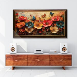 Blooming Garden with Butterflies - Image 4