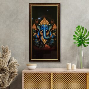 Divine Lord Ganesha Resin Painting - Image 1