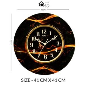 Ember Deer Resin Clock - Image 2