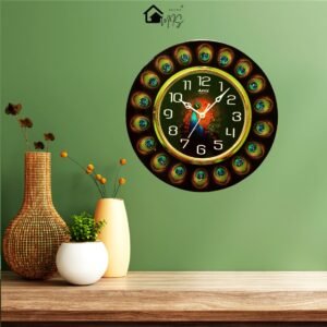 Ember Radiance Resin Clock - Image 3