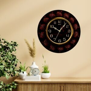 Ember Rose Resin Clock - Image 6
