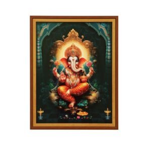 Ganesh Green Embossed - Image 5