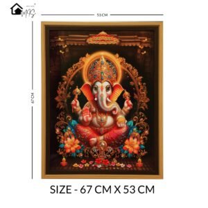 Ganesha Divine Double Framed - Image 2