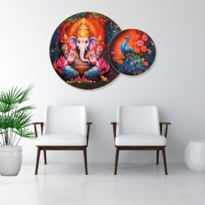 Ganesha with Peacock - Image 2
