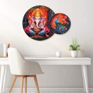 Ganesha with Peacock - Image 5