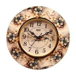 Golden Bloom Resin Clock - Image 7