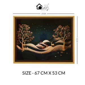 Golden Dear and tree night - Image 4