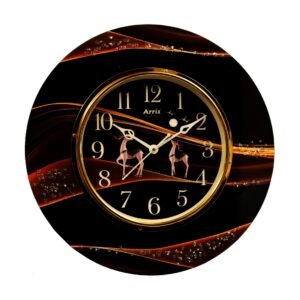 Golden Garden Resin Clock - Image 7