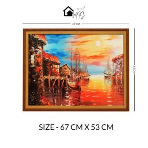 Golden Harbor at Dusk - Image 4