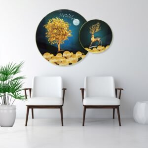 Golden Tree and dear Blue - Image 2