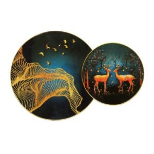 Golden Waves & Forest Stag Harmony - Image 6