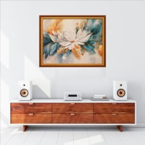 Leaf and flower waterpaint - Image 3