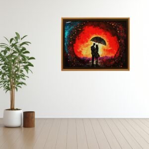 Loving Couple Red Night - Image 1