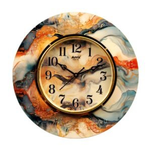 Luxe Floral Resin Clock - Image 7
