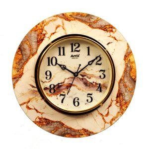 Luxe Marble Resin Clock - Image 7