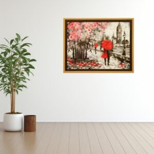 Modern city with couple - Image 6