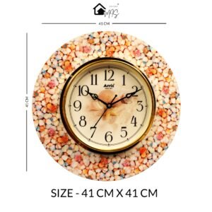 Ocean Glow Resin Clock - Image 2