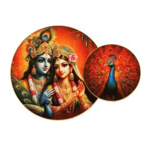 Radha Krishan and peacock - Image 6