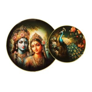 Radha Krishna with Majestic Peacock - Image 6