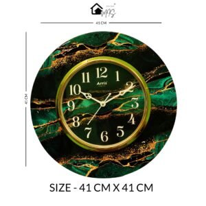 Radiant Mosaic Resin Clock - Image 2