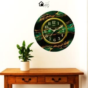 Radiant Mosaic Resin Clock - Image 5
