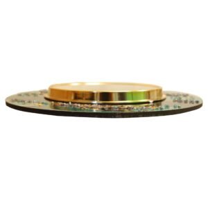 Radiant Mosaic Resin Clock - Image 8